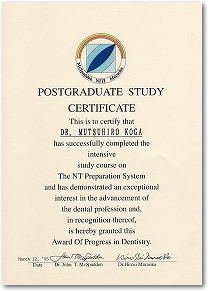 study course on the NT preparation system